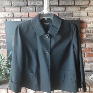 Women Cropped Swing Jacket